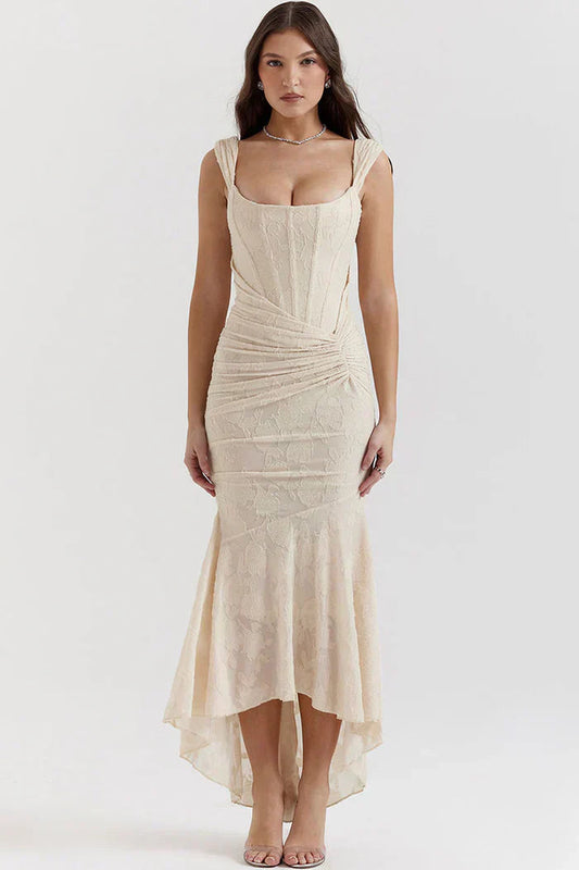 Sofía | Vestido de Sirena Elegante de Encaje para Mujer Ideal para Invitadas a Boda 0