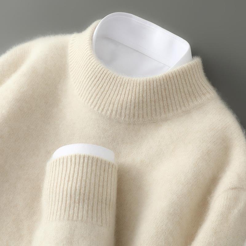 Suéter Mujer | Suéter de Punto Suave con Cuello Simulado | Comodidad y Estilo Atemporal para Uso Diario 0