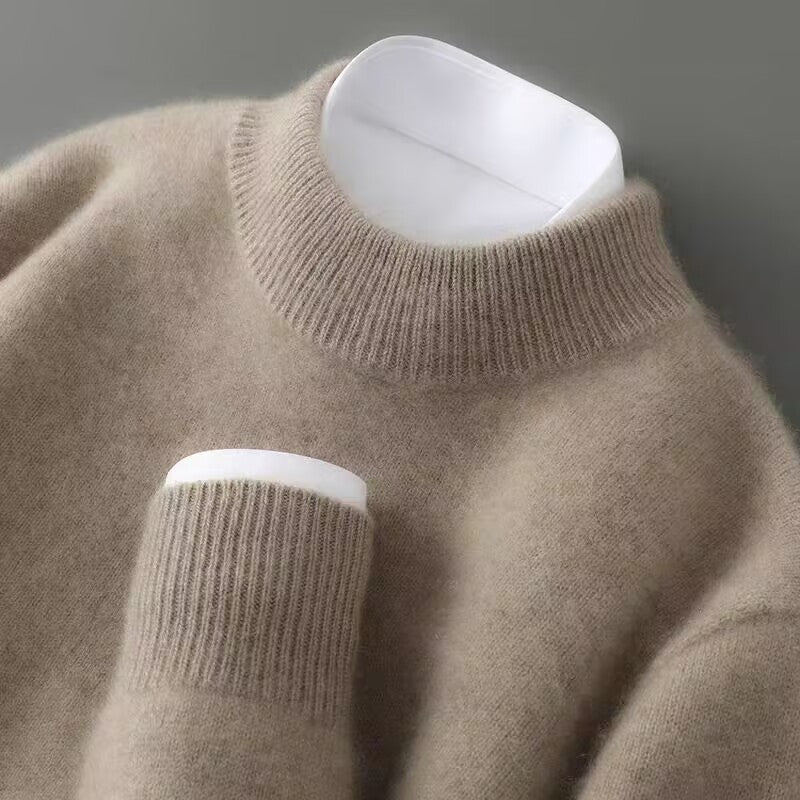 Suéter Mujer | Suéter de Punto Suave con Cuello Simulado | Comodidad y Estilo Atemporal para Uso Diario 1