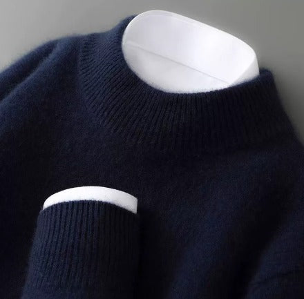 Suéter Mujer | Suéter de Punto Suave con Cuello Simulado | Comodidad y Estilo Atemporal para Uso Diario 2