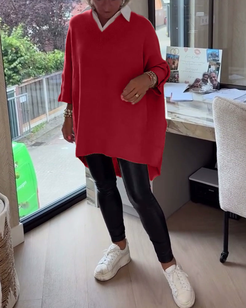 Túnica Relajada | Blusa de Punto Suave con Silueta Holgada | Comodidad Diaria 11