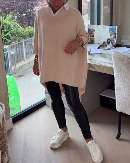 Túnica Relajada | Blusa de Punto Suave con Silueta Holgada | Comodidad Diaria 6