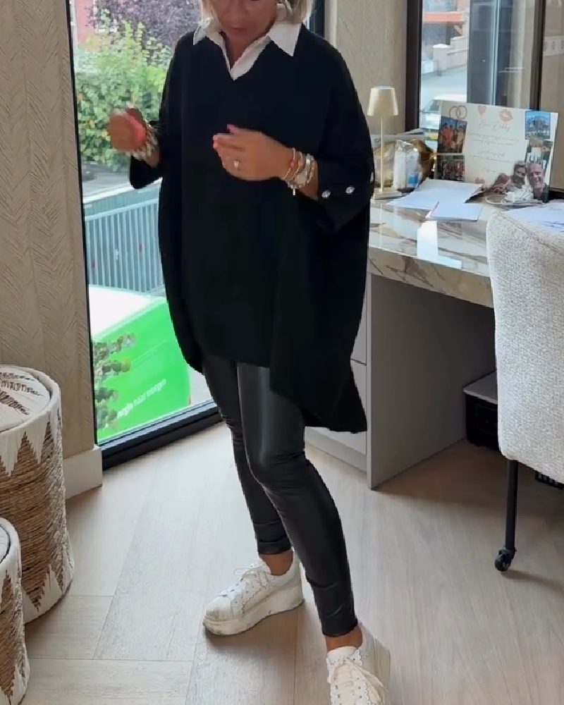 Túnica Relajada | Blusa de Punto Suave con Silueta Holgada | Comodidad Diaria 8
