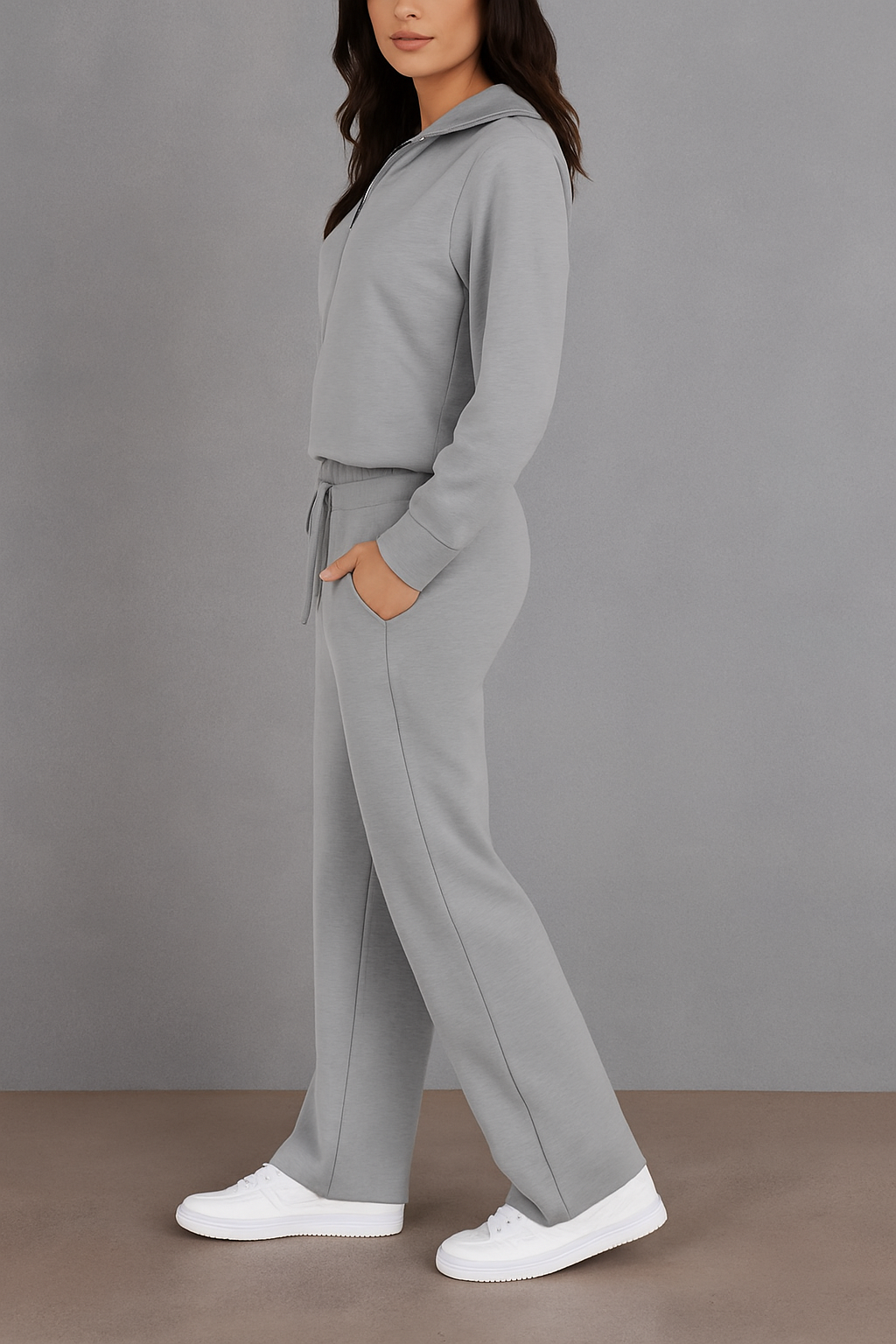 Valentina | Conjunto de Salón de Dos Piezas para Mujer con Mangas Largas 1