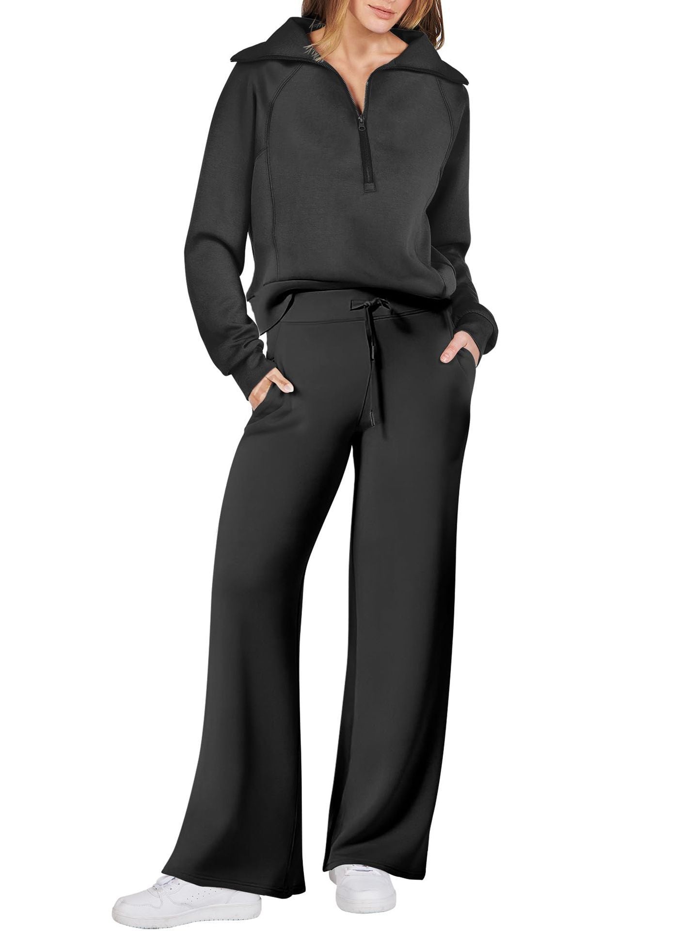 Valentina | Conjunto de Salón de Dos Piezas para Mujer con Mangas Largas 4