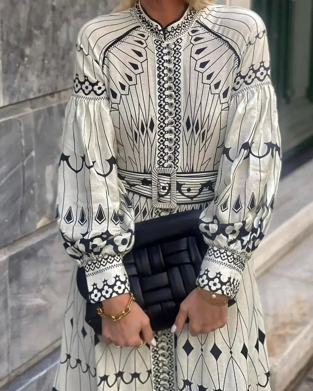 Valentina | Vestido Midi Acampanado Elegante para Mujer 2