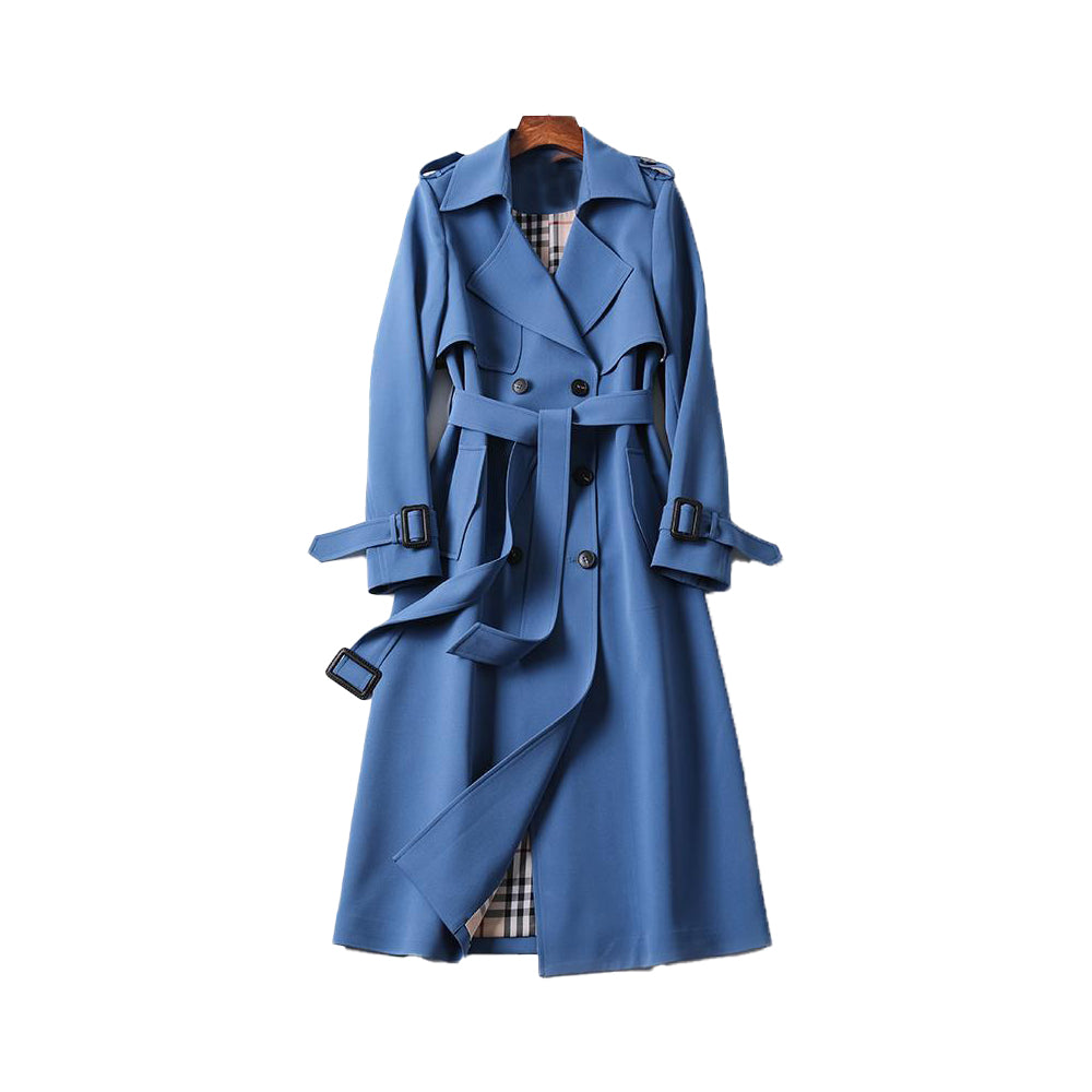 Trench coat AMELVIRA en color negro para un estilo elegante y versátil
