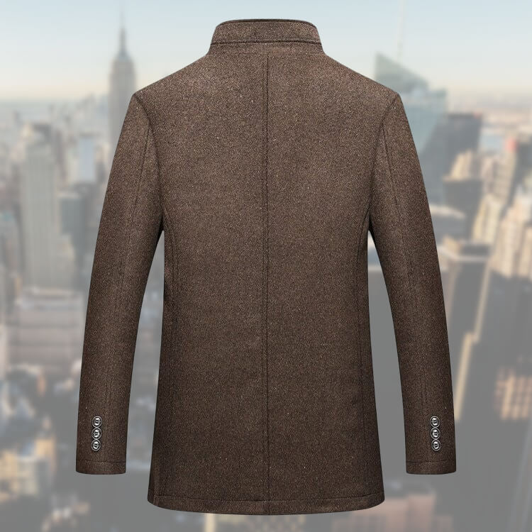 Chaqueta BENCOR en color azul marino, look elegante para hombre