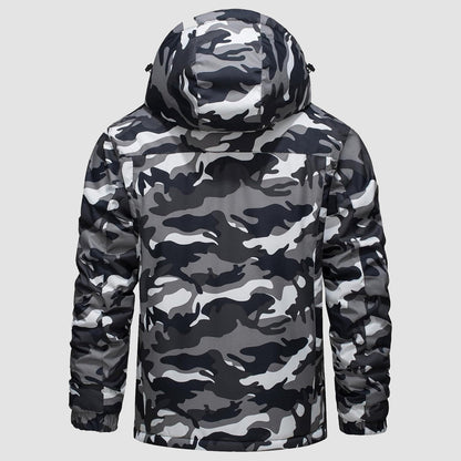 Chaqueta BRAKTHOR en verde militar, vista frontal
