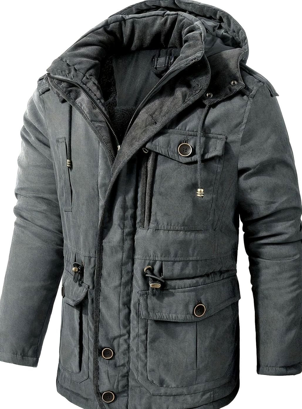 Detalle del acolchado interior térmico de la chaqueta BRAKVOR