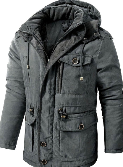 Detalle del acolchado interior térmico de la chaqueta BRAKVOR