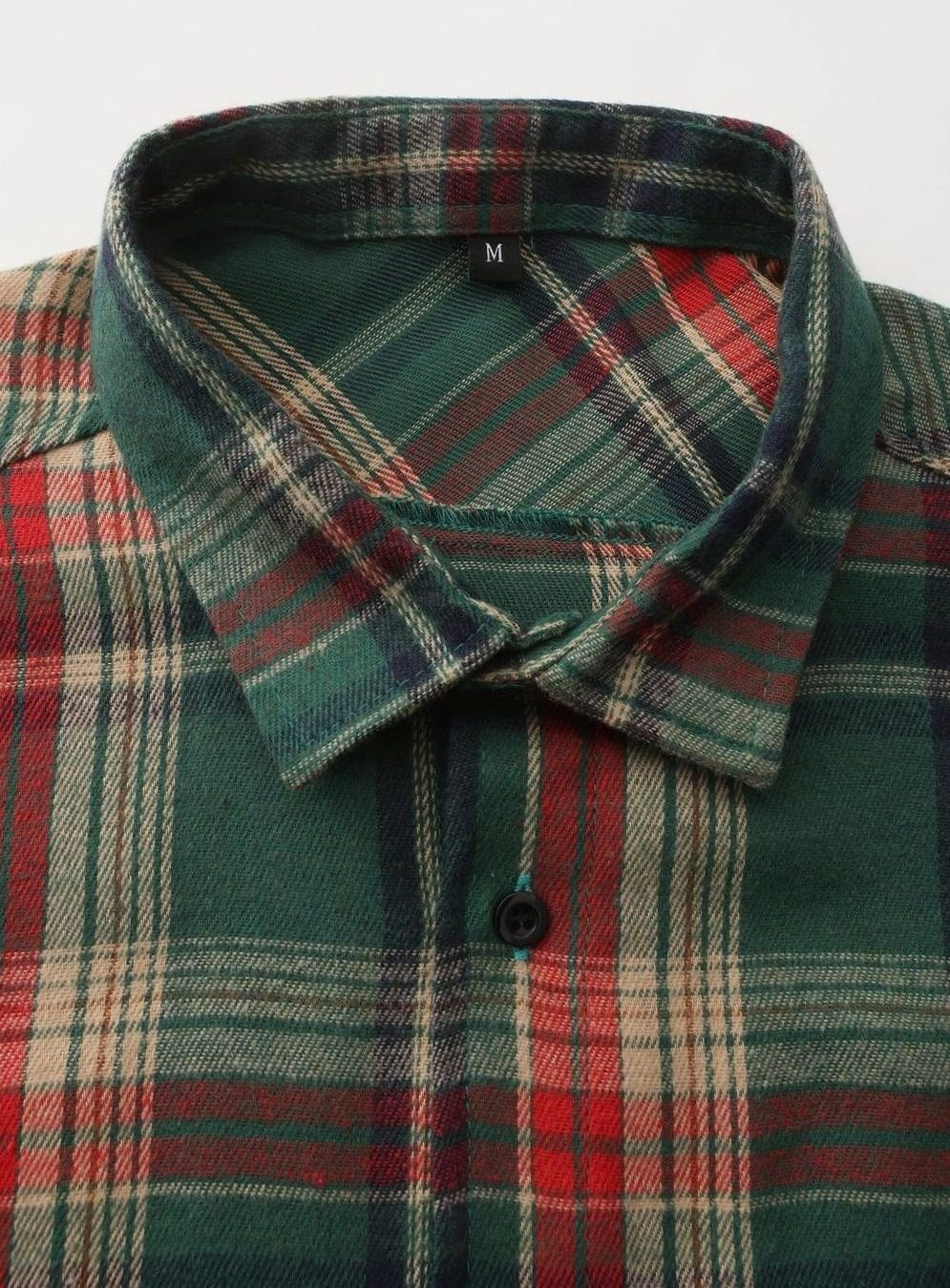Camisa de manga larga de cuadros BRAMWELL combinada con vaqueros