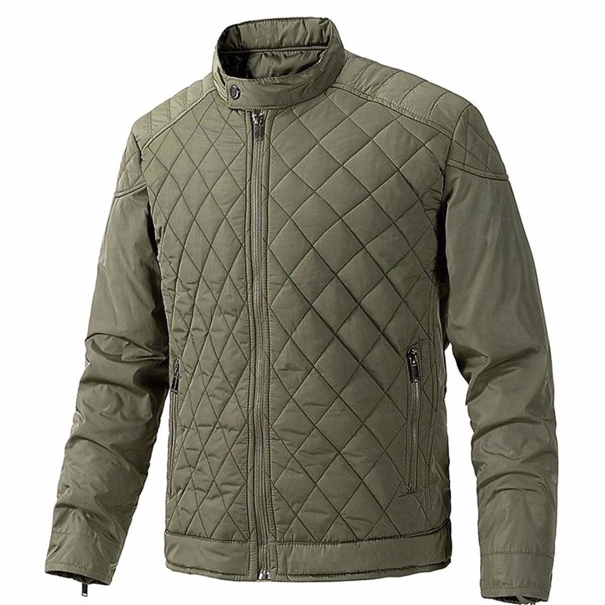 Chaqueta acolchada BRANTLEY en color gris