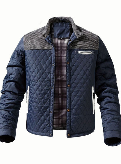 Chaqueta acolchada de hombre lista para el uso diario en clima frío