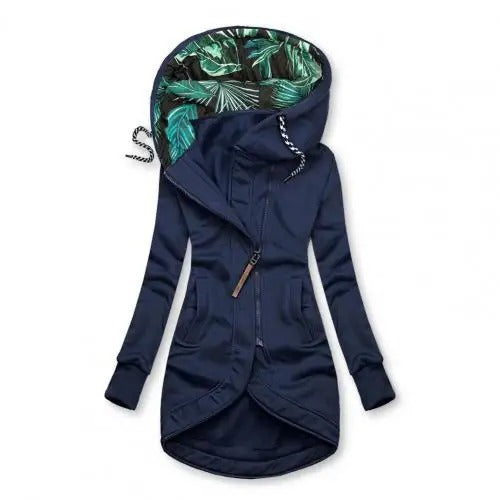 Abrigo de invierno BRIVONNA para mujer con capucha ajustable y forro acolchado