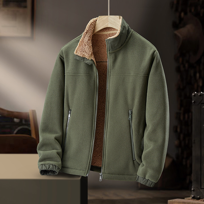 Chaqueta BRONTFIELD vista frontal con cierre de cremallera