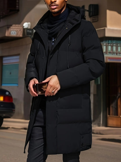 Abrigo largo BROSTYN en color negro para hombre