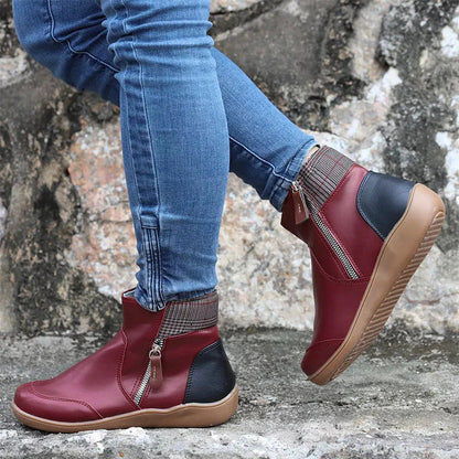 Botas ortopédicas de invierno BRUMIRA para mujer en color negro