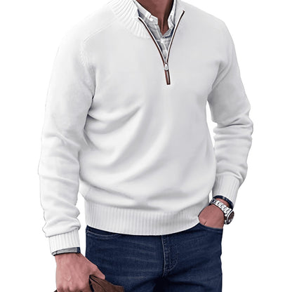 Jersey CORBEN combinado con camisa para look business casual