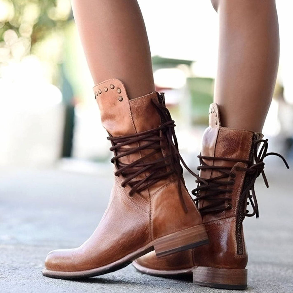 Botines DAKOTA combinados con vaqueros para un look casual