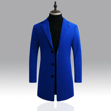 Abrigo DARIO en distintos colores disponibles, corte slim fit y largo