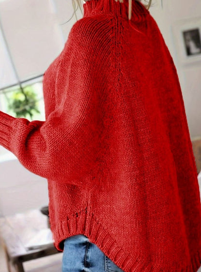 Jersey de punto en tono rosa grisáceo pálido