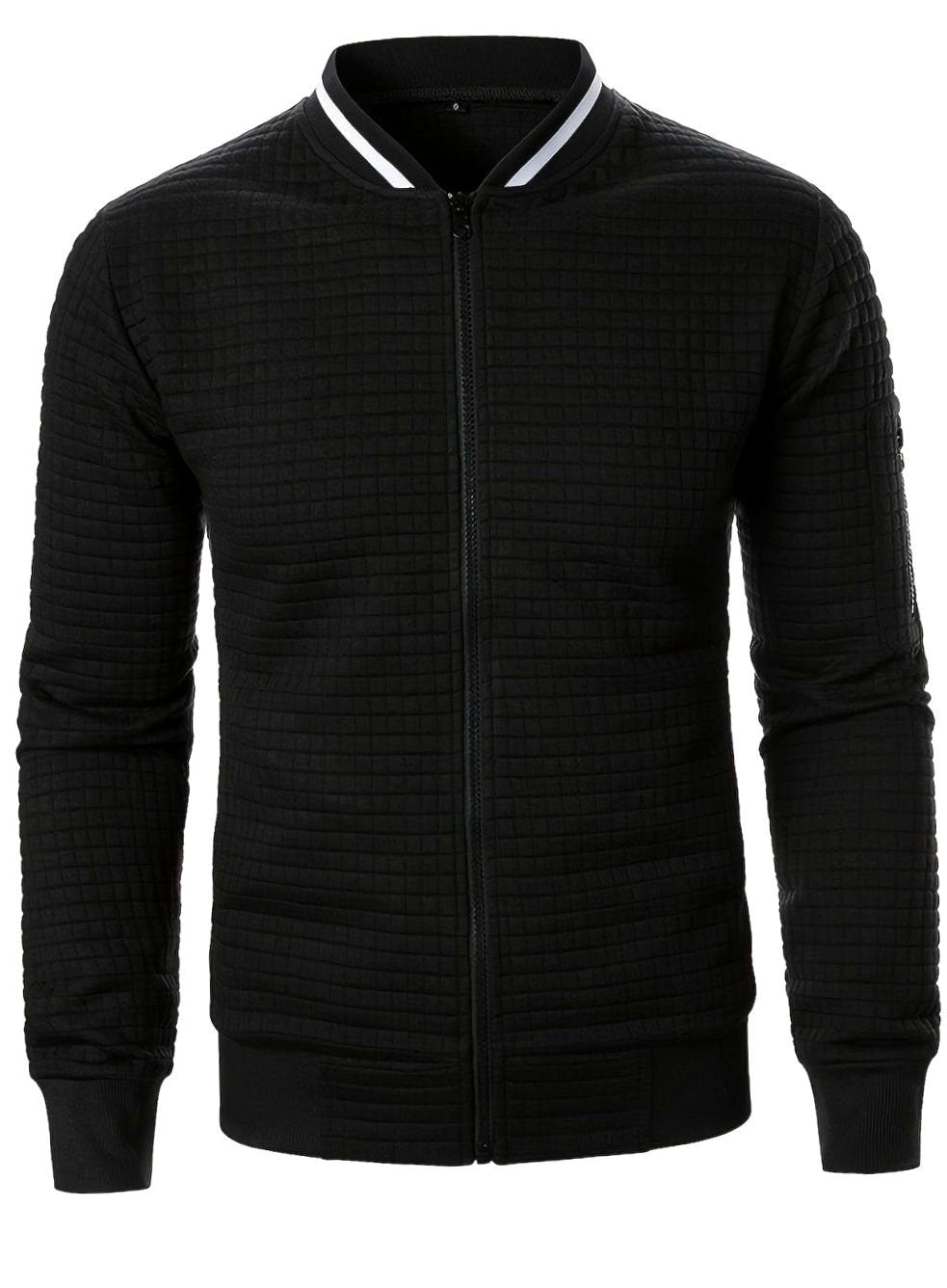 Cazadora bomber FERRIK combinada con camiseta casual