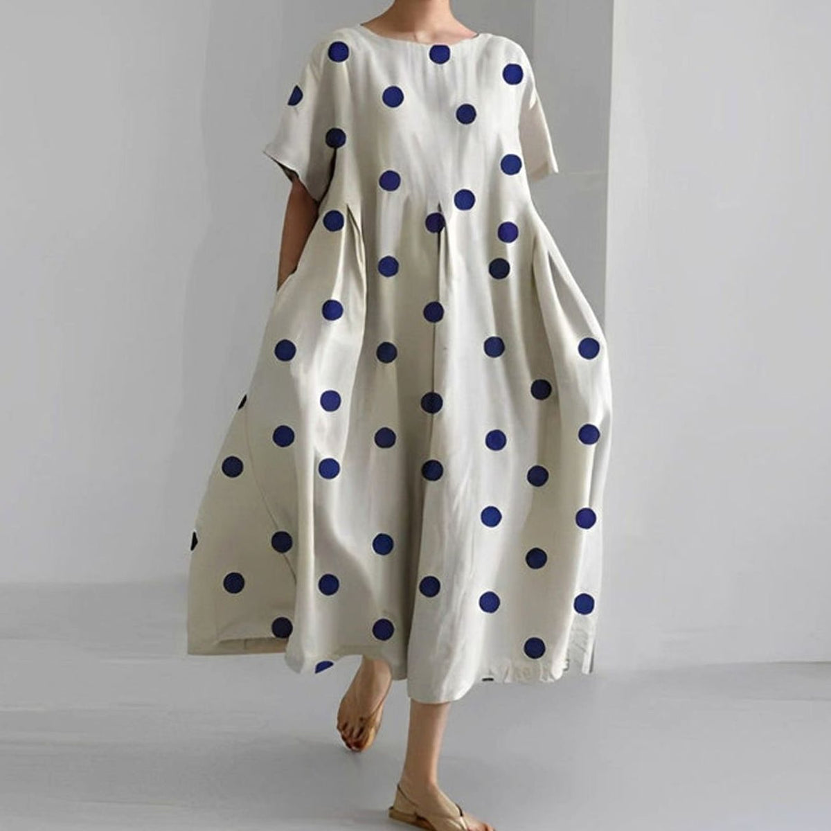Vestido midi floral estilo boho para looks casuales