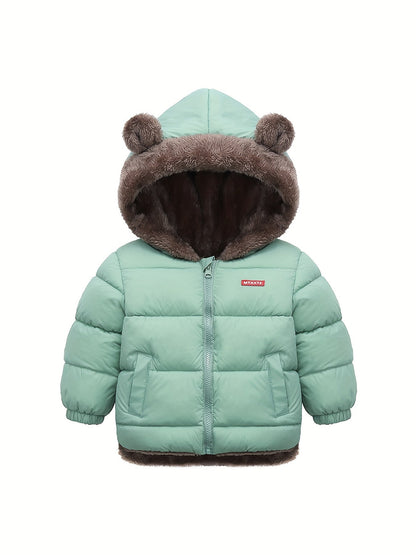 Capucha ajustable y forrada del abrigo de invierno FROST