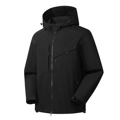 Chaqueta de esquí impermeable FROSTGAR con capucha ajustable para hombre