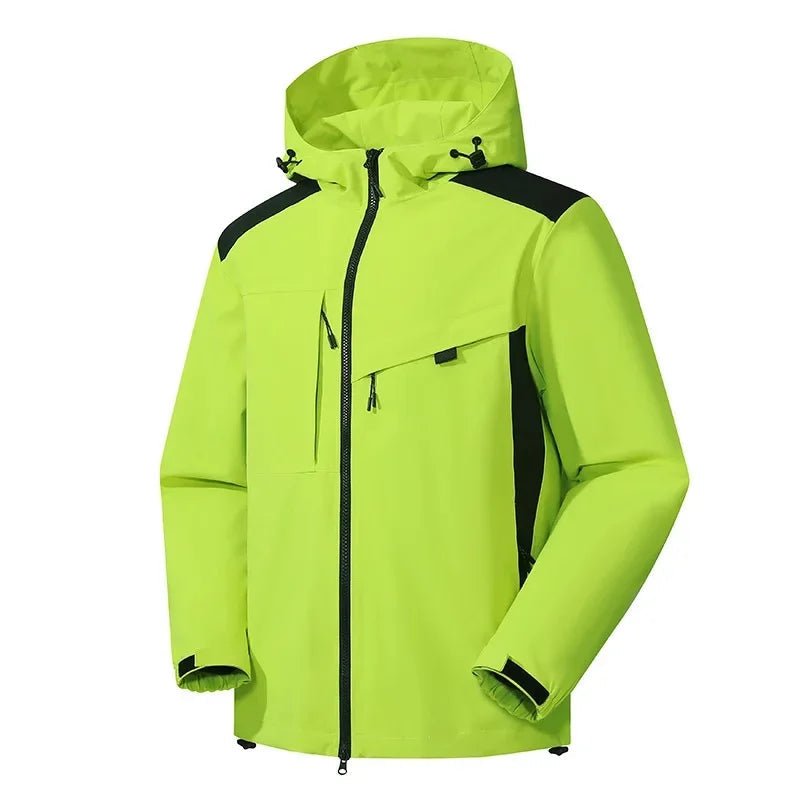 Detalle de bolsillos de la chaqueta impermeable FROSTGAR