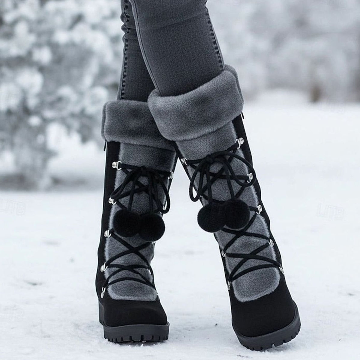 Suela antideslizante de las botas de nieve FROSTILLE