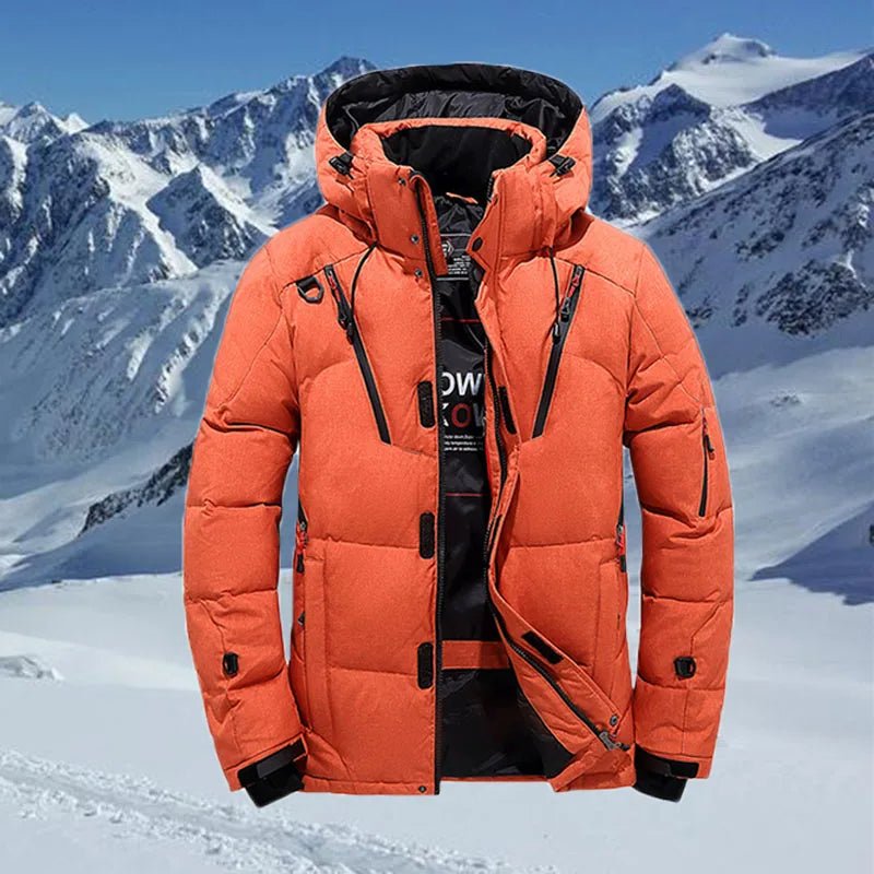 Chaqueta acolchada GRIMVEN de invierno para hombre en color negro