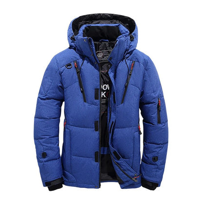 Detalle del tejido acolchado de la chaqueta de invierno GRIMVEN