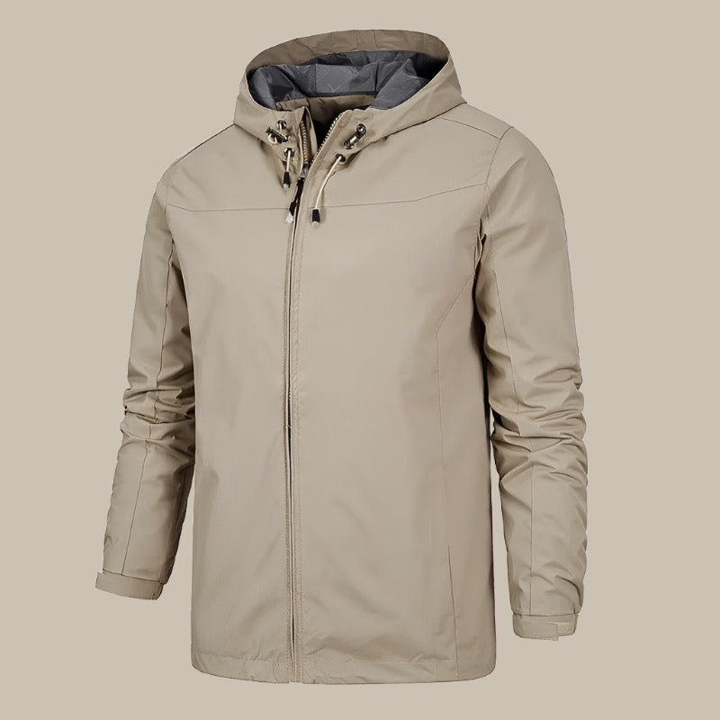 Bolsillos laterales del abrigo térmico GRIMWALD para hombre