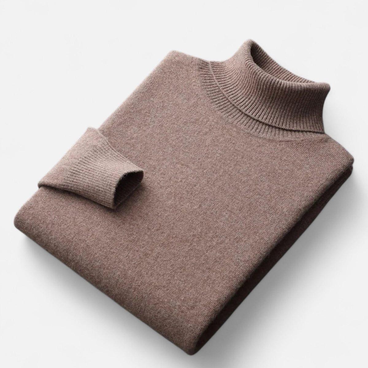 Vista lateral del jersey de lana HALDOR para hombre