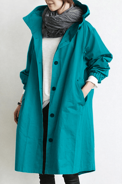 Trench impermeable IMPERVIA en tono beige para look elegante