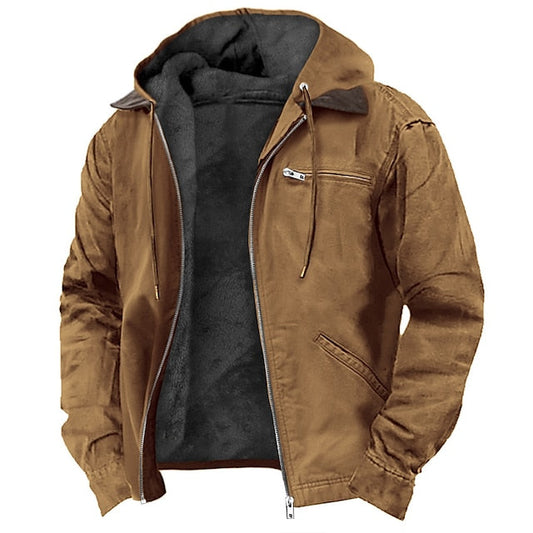 Chaqueta impermeable KAELSTOR de hombre en corte recto y estilo elegante