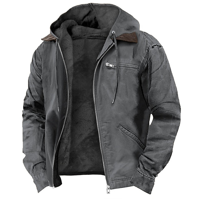 Bolsillos funcionales de la chaqueta impermeable KAELSTOR para hombre