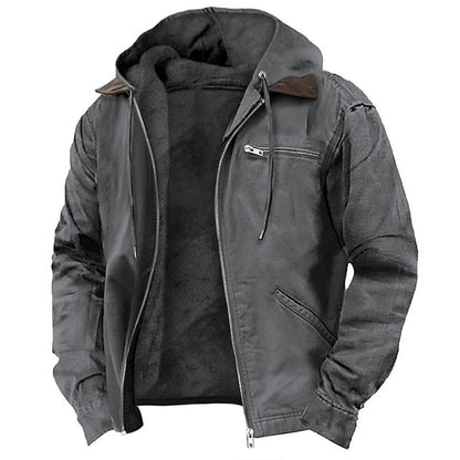 Bolsillos funcionales de la chaqueta impermeable KAELSTOR para hombre