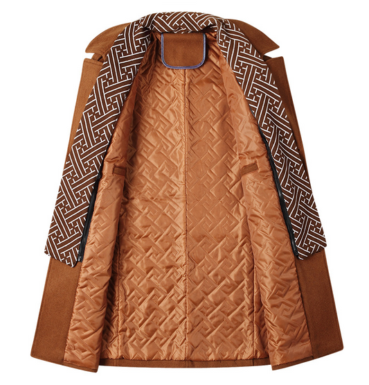 Abrigo clásico de invierno para hombre KENTON en color negro