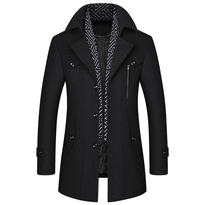 Abrigo KENTON de corte regular fit combinado con look formal