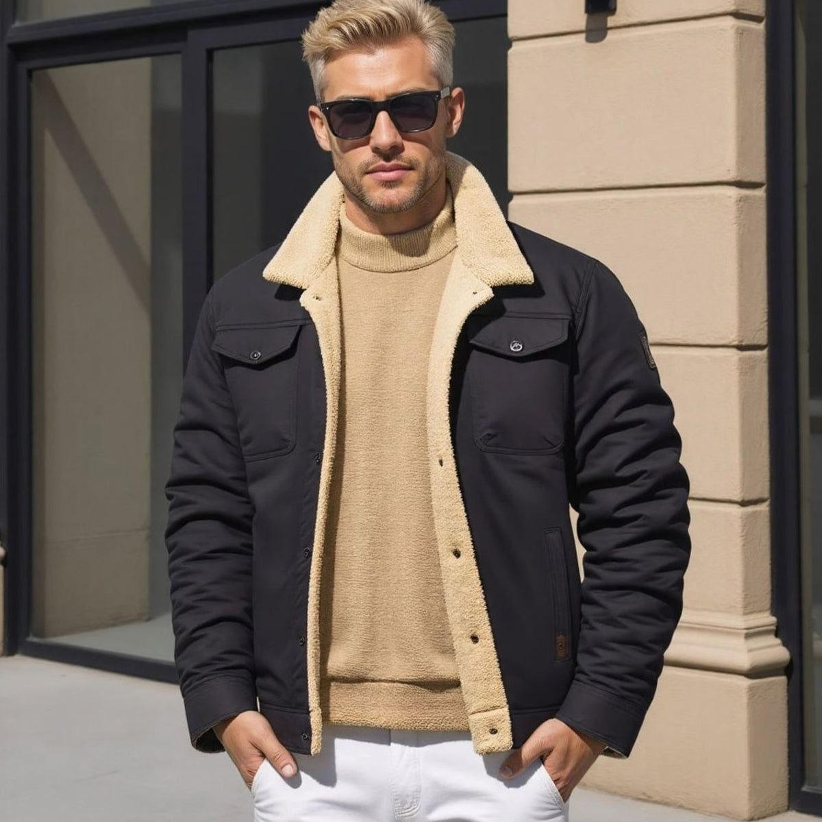 Chaqueta KODIAK en color negro para looks urbanos de invierno