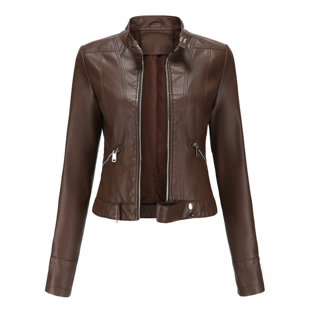 Chaqueta moto disponible en varios colores