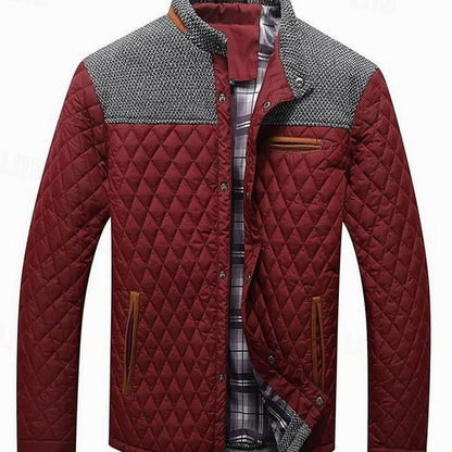 Chaqueta MADDOX vista de espalda con hombros de punto