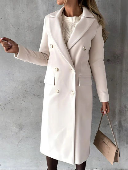 Abrigo de invierno para mujer en color negro