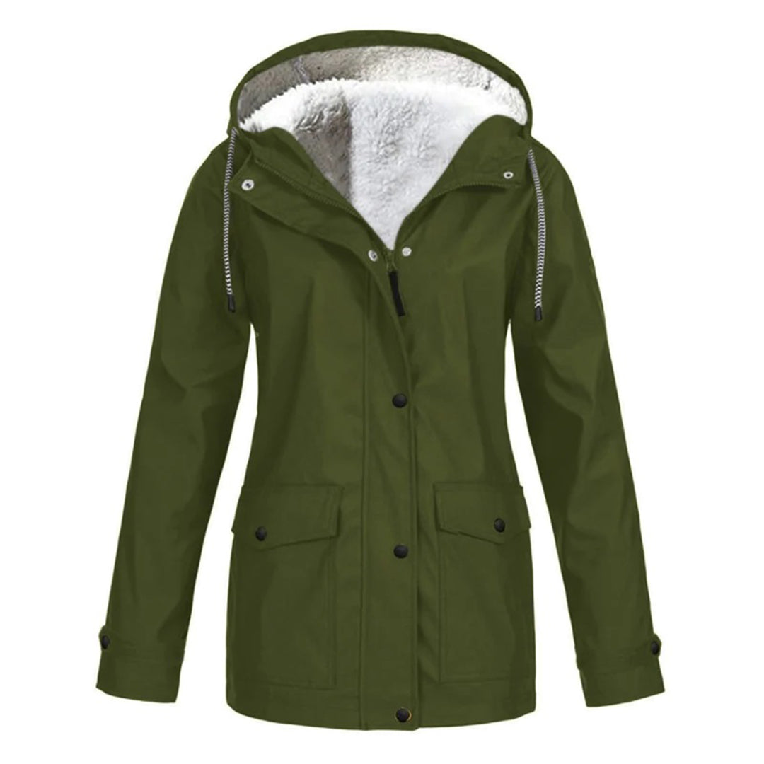 Abrigo impermeable MERILANNE de media longitud, vista completa