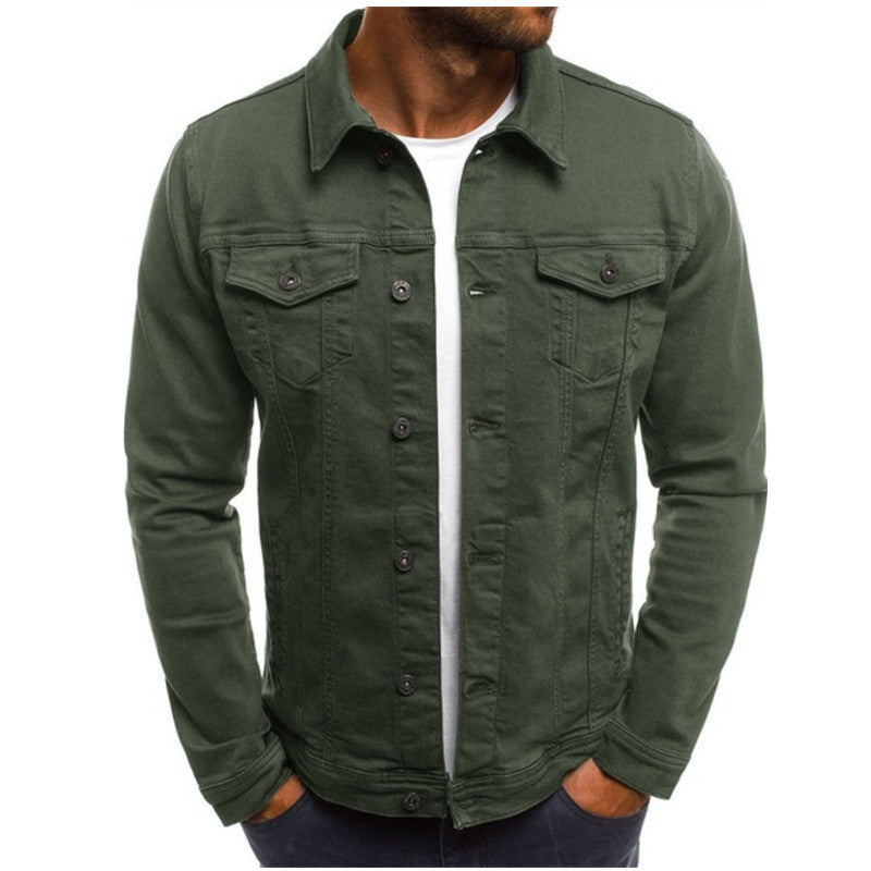Chaqueta vaquera RUGOSO de ajuste relajado para hombre