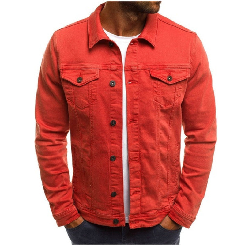 Chaqueta vaquera RUGOSO con botones frontales