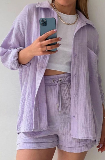 Conjunto SOLENTA en color rosa para un estilo fresco